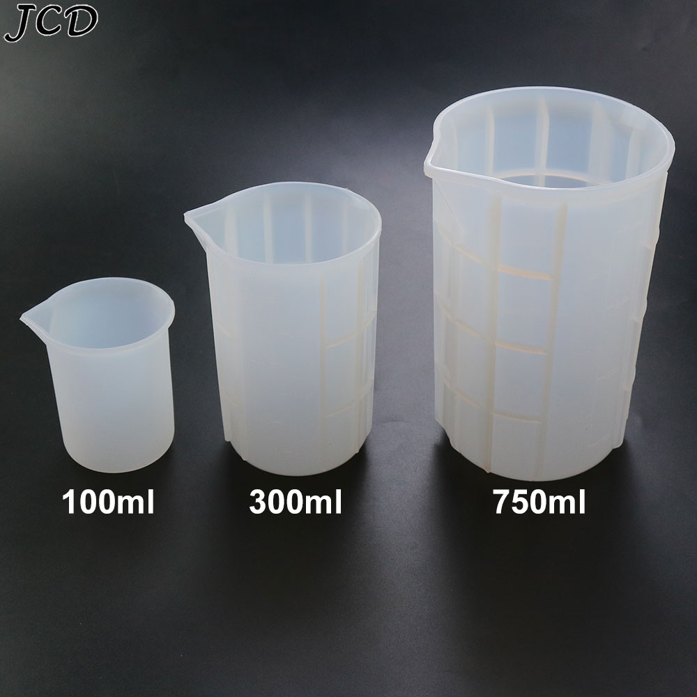 Candle Making Products - JCD 100ML/300ML/750ML silikon ölçüm kabı ölçekli
