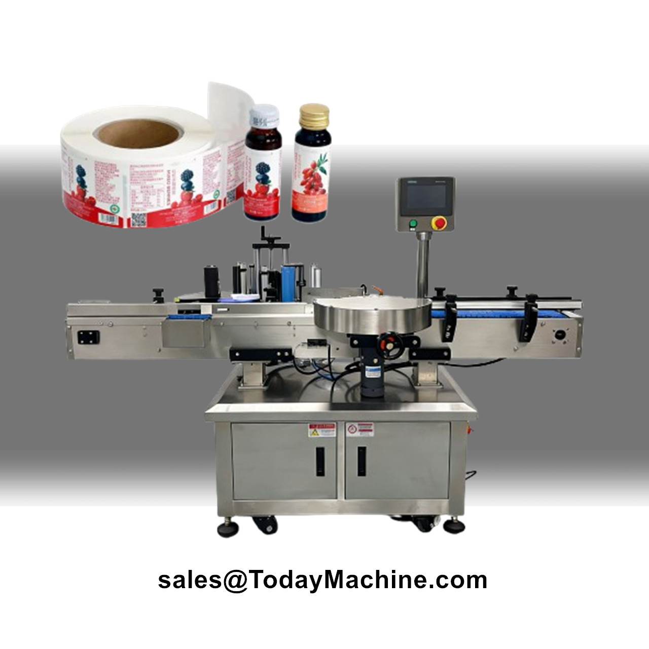 Label Sticker Round - Düz, Yuvarlak ve Kare Şişeler için