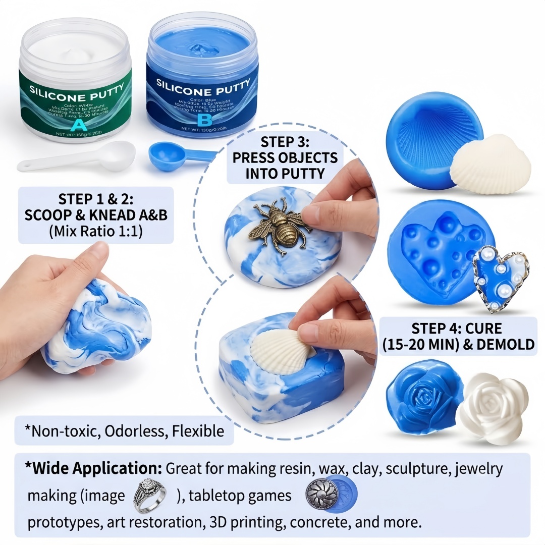 Silikon Macun Kalıp Yapım Malz - Candle Making Products incelemesi ve fiyatı