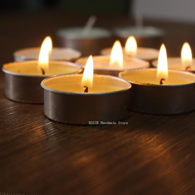 Boş çay balmumu dairesel alümi - Candle Making Workshop incelemesi ve fiyatı
