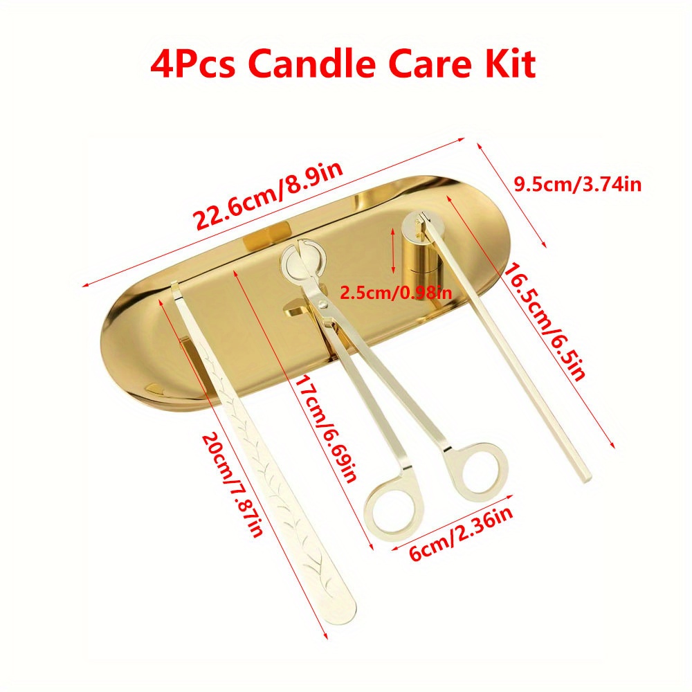 4 adet/takım Lüks Mum Bakım Se - Candle Making Products incelemesi ve fiyatı