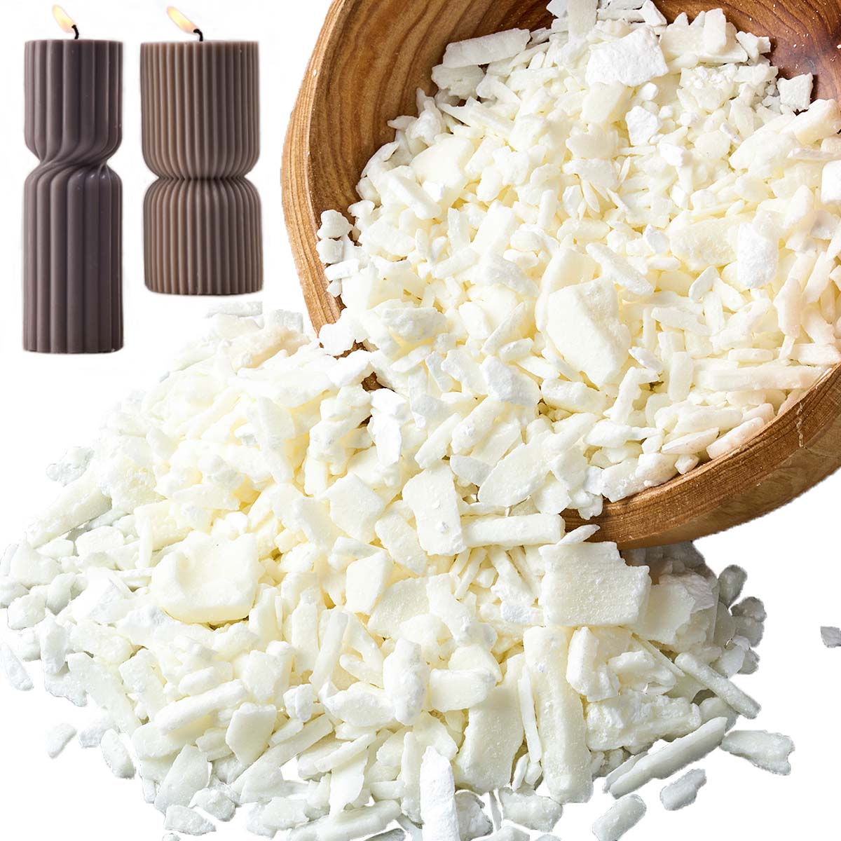 1 Pound Saf Beyaz Soya Balmumu - Candle Making Workshop incelemesi ve fiyatı