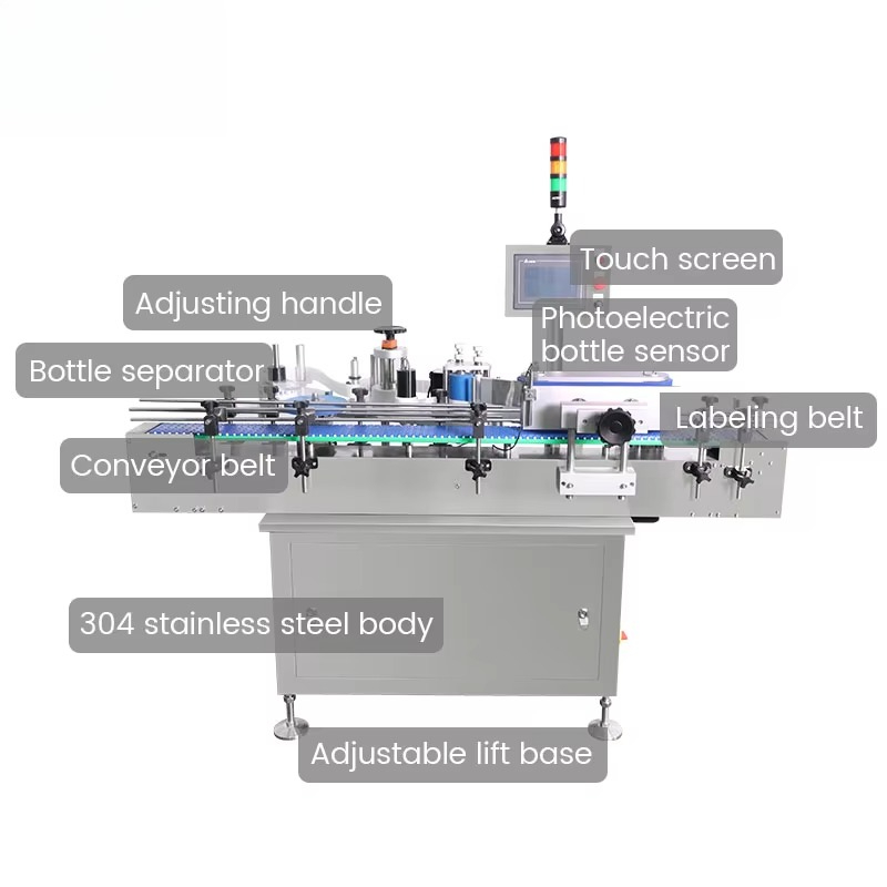 Yüksek Hızlı Tam Otomatik Pet  - Label Sticker Round incelemesi ve fiyatı